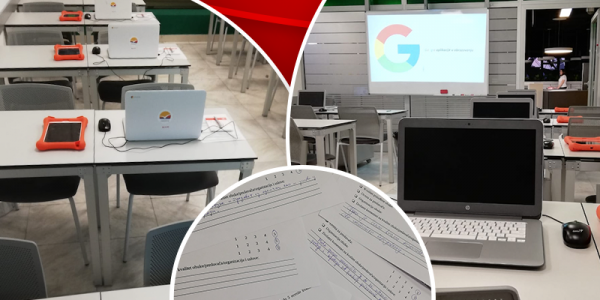 učionica sa laptopovima