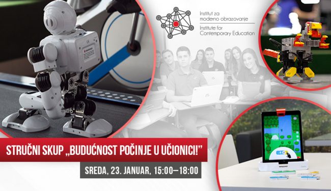 Stručni skup „Budućnost počinje u učionici” Savremena tehnologija u obrazovanju
